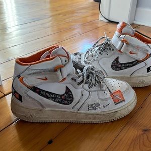 Nike Air Force 1 high just do it